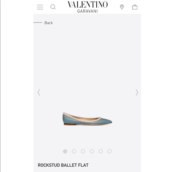 Valentino Garavani Rockstud ballet flat - Picture 2 of 8